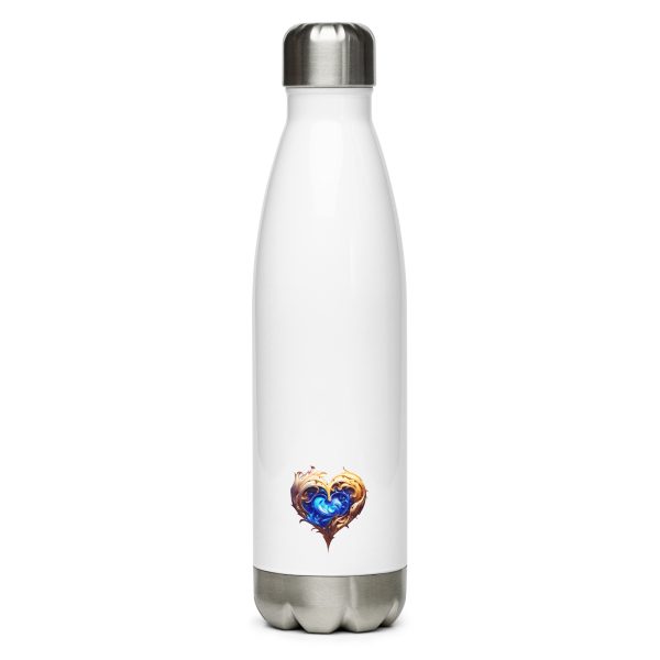 Heart of gratitude Water Bottle