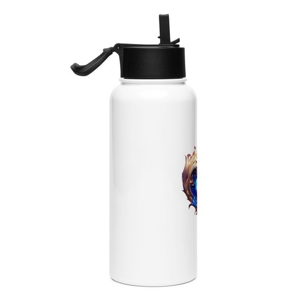 Heart of gratitude Water Bottle - Straw - Image 5