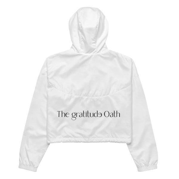 gratitude Cropped Windbreaker - Image 8