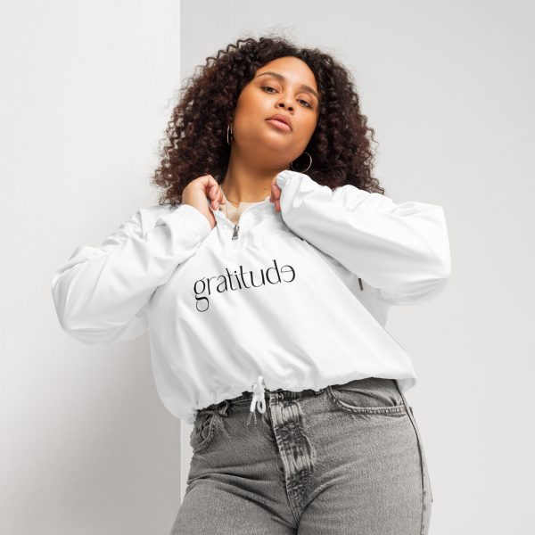 gratitude Cropped Windbreaker - Image 2