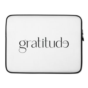 gratitude Laptop Sleeve