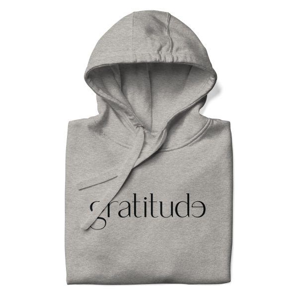 gratitude Unisex Hoodie - Gray